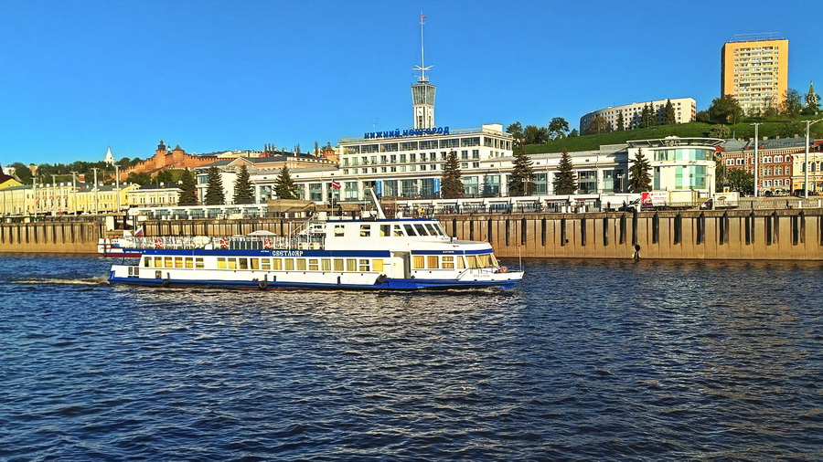 Палуба теплохода